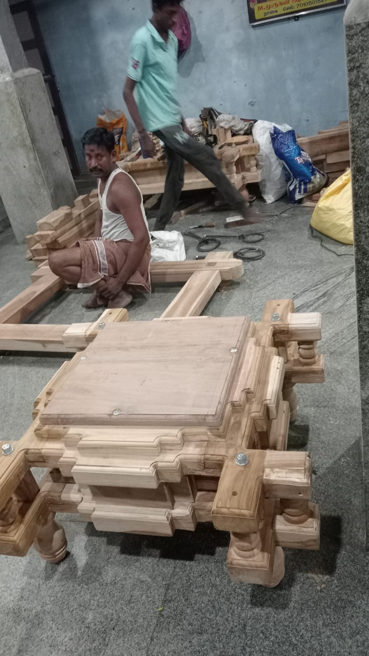 Temple ratham woodwork