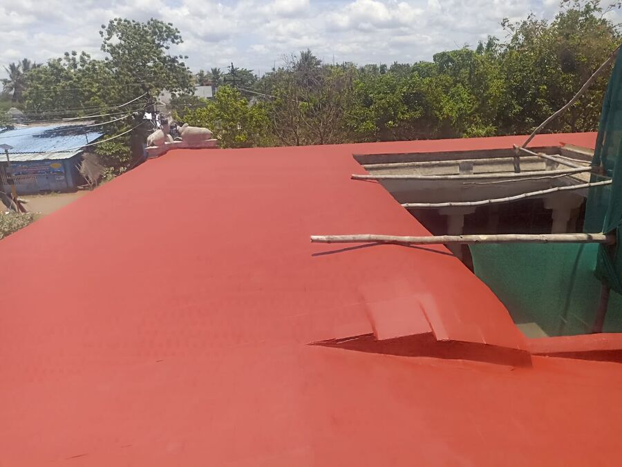 Epoxy roof coating